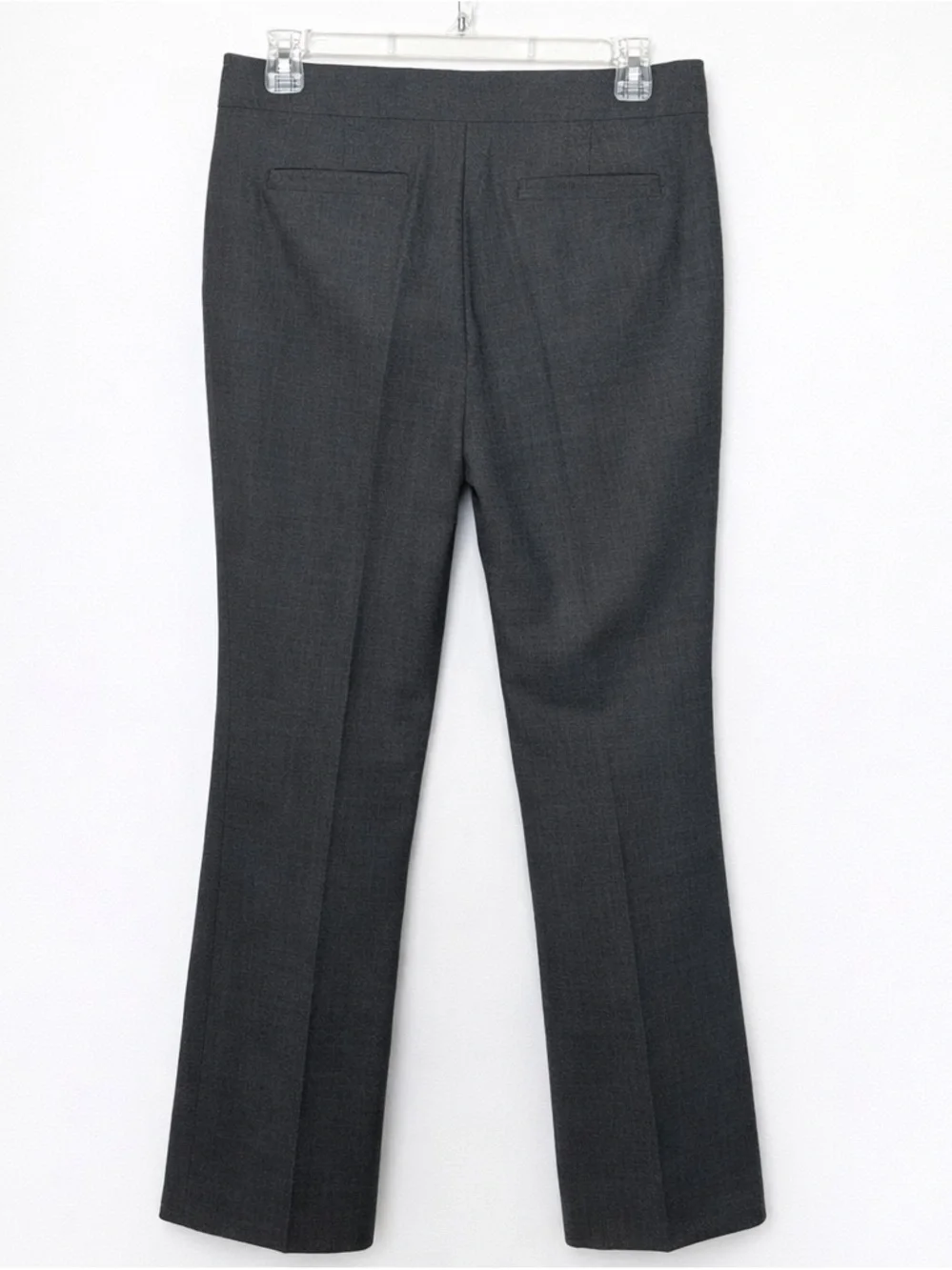 KATE SPADE New York Ali Flared Trousers Gray Wool Blend Pant Size 4 Women’s